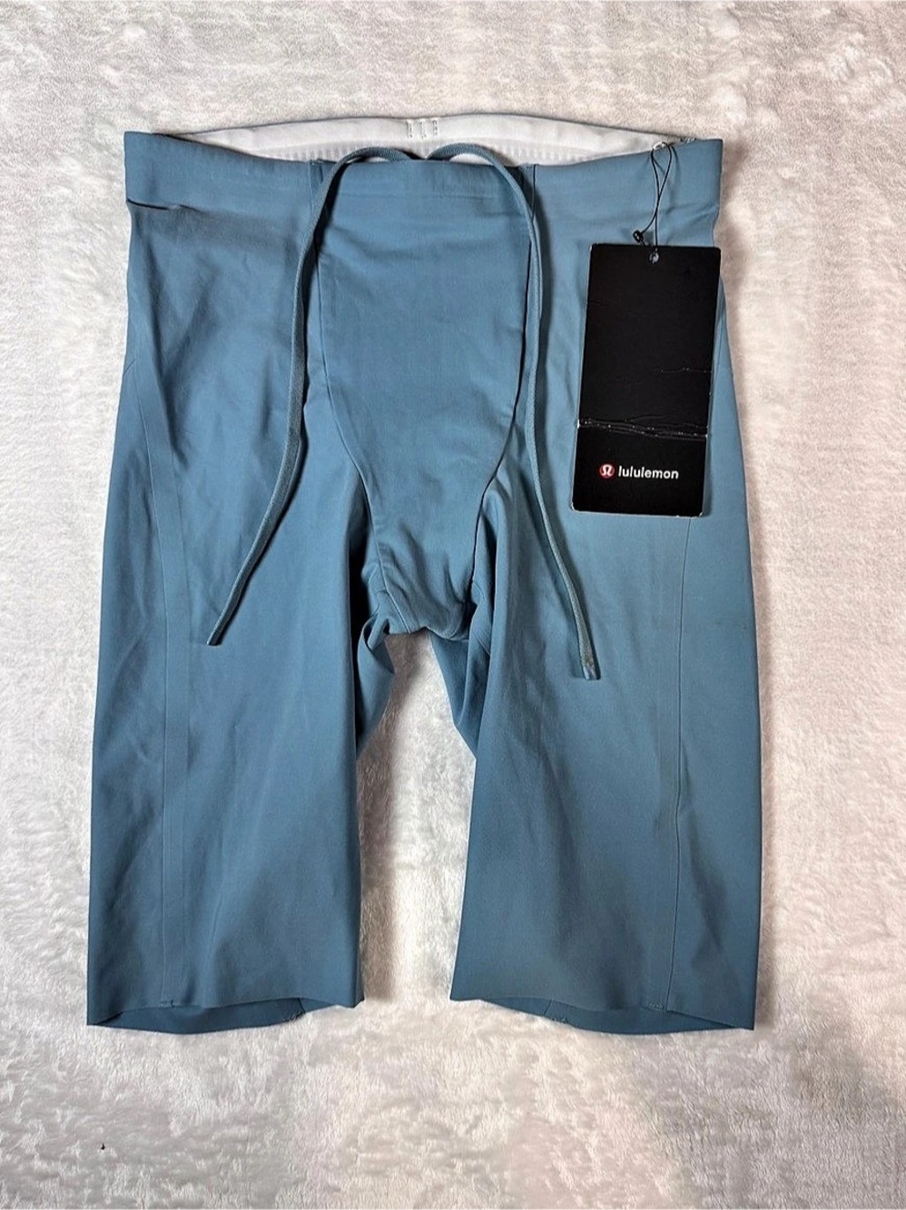 Lululemon Men’s Deep Determination Swim Short 10” Blue Surf S NWT